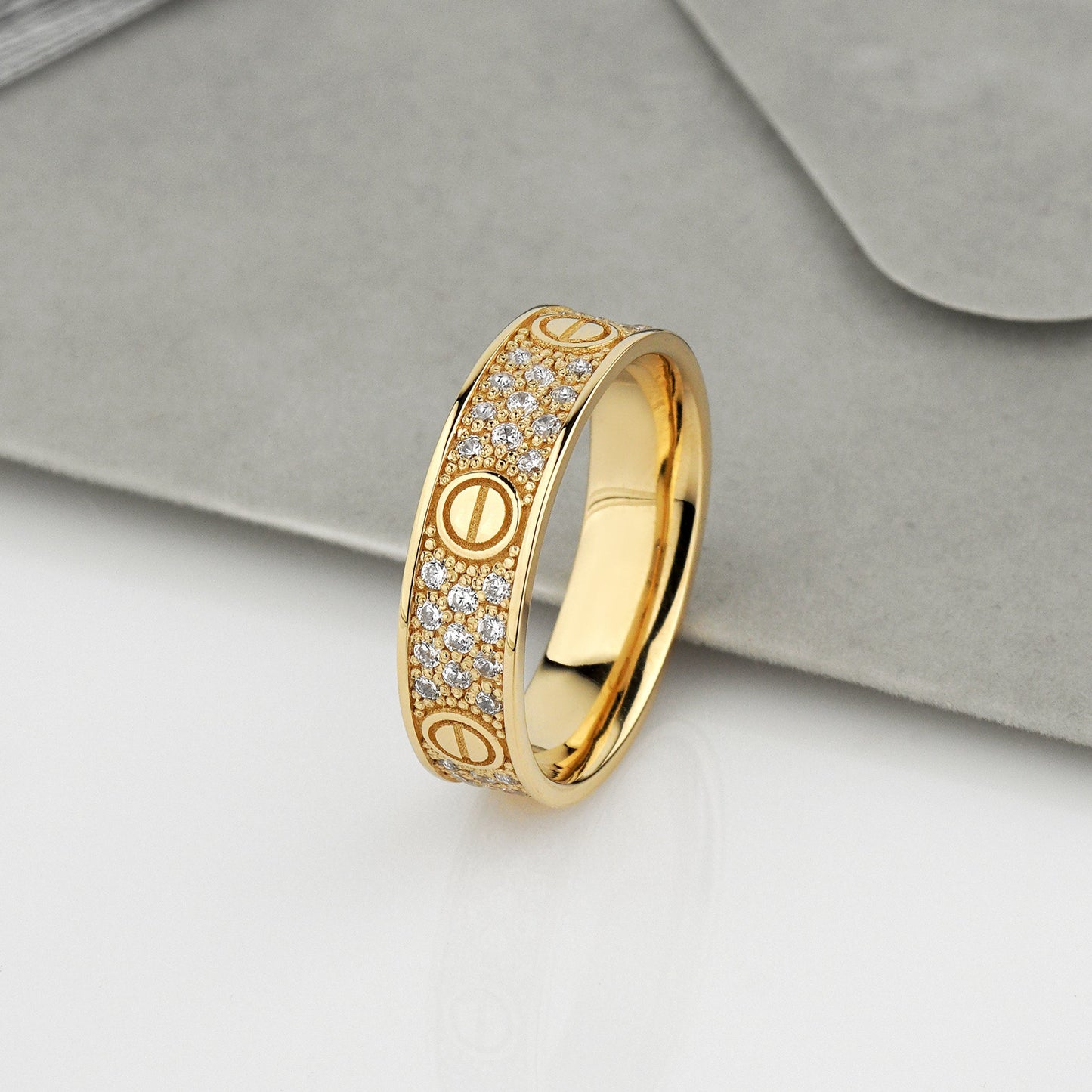 Obrączka męska Cartier. Obrączka męska ślubna. Obrączka 14k 585 próby. Obrączka męska złota. Obrączka żółte złoto. Obrączka różowe złoto.