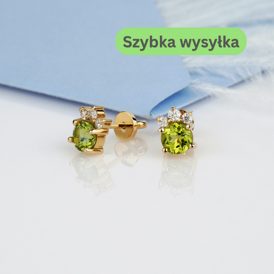 Kolczyki z chryzolitami, złoto 585. Złote kolczyki z chryzolitami i moissanitami 585. Kolczyki z chryzolitami i moissanitami, złoto 585. Kolczyki z chryzolitami ze złota 585. Kolczyki z moissanitami i chryzolitami 585. Złote kolczyki z zielonymi chryzolitami 585. Kolczyki z zielonymi chryzolitami, złoto 585. Eleganckie kolczyki z chryzolitami 585. Delikatne kolczyki z chryzolitami, złoto 585. Kolczyki damskie z chryzolitami 585. Złote kolczyki damskie z chryzolitami 585.